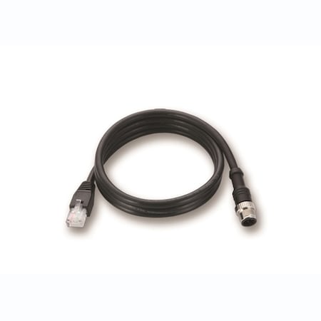 Moxa 1-Meter M12-To-M12 Cat-5 Utp Ethernet Cable W/
Ip67-Rated 8-Pin CBL-M12XMM8P-Y-100-IP67